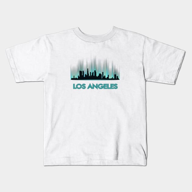 Los Angeles, LA city lovers design Kids T-Shirt by Stell_a